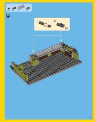 LEGO 10243 instructions page 9 – build guide