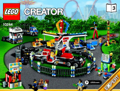 LEGO 10244 instructions page 1 – build guide