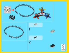LEGO 10244 instructions page 2 – build guide