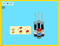 LEGO 10244 instructions page 24 – build guide