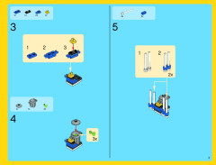 LEGO 10244 instructions page 3 – build guide