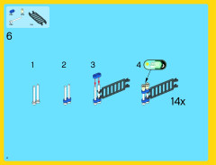 LEGO 10244 instructions page 4 – build guide