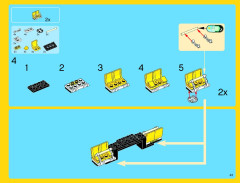 LEGO 10244 instructions page 43 – build guide