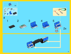 LEGO 10244 instructions page 49 – build guide
