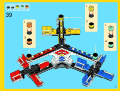 LEGO 10244 instructions page 57 – build guide