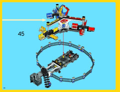 LEGO 10244 instructions page 66 – build guide