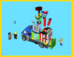 LEGO 10244 instructions page 74 – build guide