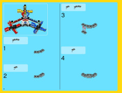 LEGO 10244 instructions page 8 – build guide