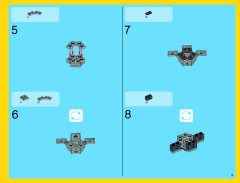 LEGO 10244 instructions page 9 – build guide