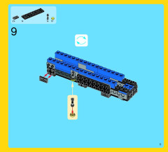 LEGO 10244 instructions page 11 – build guide
