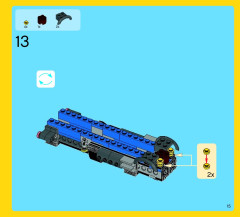 LEGO 10244 instructions page 15 – build guide