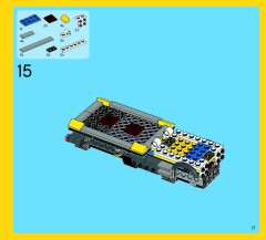 LEGO 10244 instructions page 17 – build guide