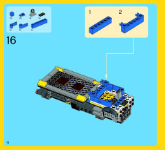 LEGO 10244 instructions page 18 – build guide