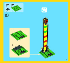 LEGO 10244 instructions page 33 – build guide
