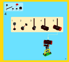 LEGO 10244 instructions page 37 – build guide