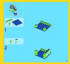 LEGO 10244 instructions page 39 – build guide