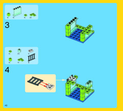 LEGO 10244 instructions page 40 – build guide