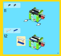 LEGO 10244 instructions page 45 – build guide