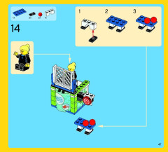 LEGO 10244 instructions page 47 – build guide