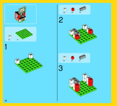 LEGO 10244 instructions page 48 – build guide