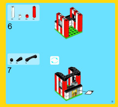 LEGO 10244 instructions page 51 – build guide