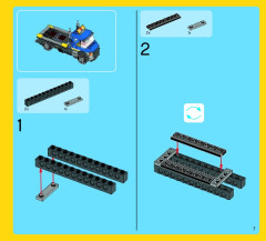 LEGO 10244 instructions page 7 – build guide