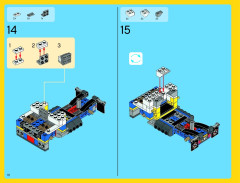 LEGO 10244 instructions page 10 – build guide