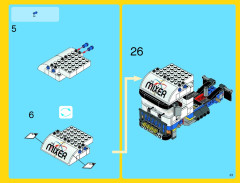 LEGO 10244 instructions page 23 – build guide