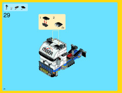 LEGO 10244 instructions page 26 – build guide
