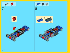 LEGO 10244 instructions page 6 – build guide