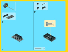 LEGO 10244 instructions page 70 – build guide