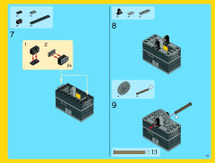 LEGO 10244 instructions page 73 – build guide