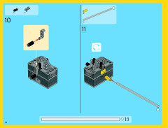 LEGO 10244 instructions page 74 – build guide