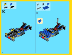 LEGO 10244 instructions page 8 – build guide