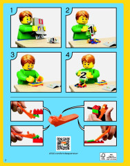 LEGO 10245 instructions page 2 – build guide