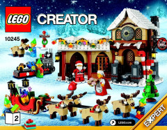 LEGO 10245 instructions page 1 – build guide