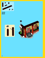 LEGO 10245 instructions page 44 – build guide