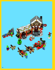 LEGO 10245 instructions page 62 – build guide