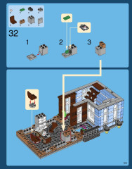 LEGO 10246 instructions page 105 – build guide