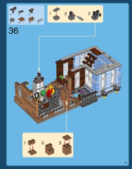 LEGO 10246 instructions page 111 – build guide