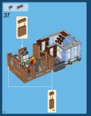 LEGO 10246 instructions page 112 – build guide