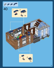 LEGO 10246 instructions page 115 – build guide