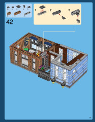 LEGO 10246 instructions page 117 – build guide