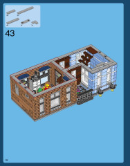 LEGO 10246 instructions page 118 – build guide