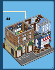 LEGO 10246 instructions page 119 – build guide