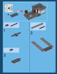 LEGO 10246 instructions page 121 – build guide