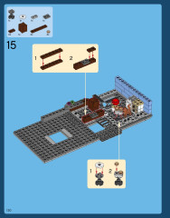 LEGO 10246 instructions page 130 – build guide
