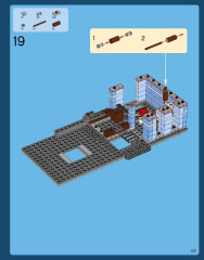 LEGO 10246 instructions page 133 – build guide