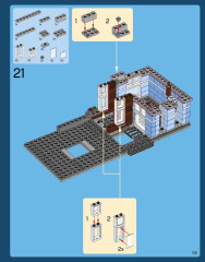 LEGO 10246 instructions page 135 – build guide