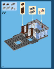 LEGO 10246 instructions page 136 – build guide